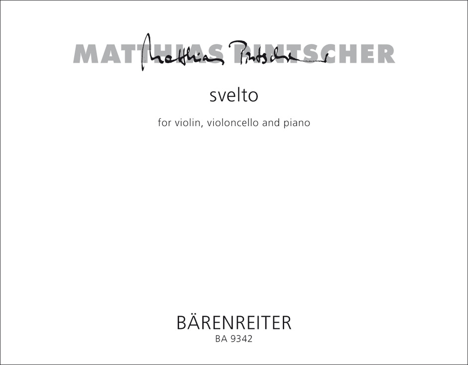 svelto - Pintscher, Matthias