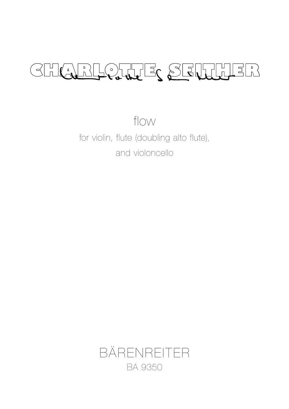 flow - Seither, Charlotte