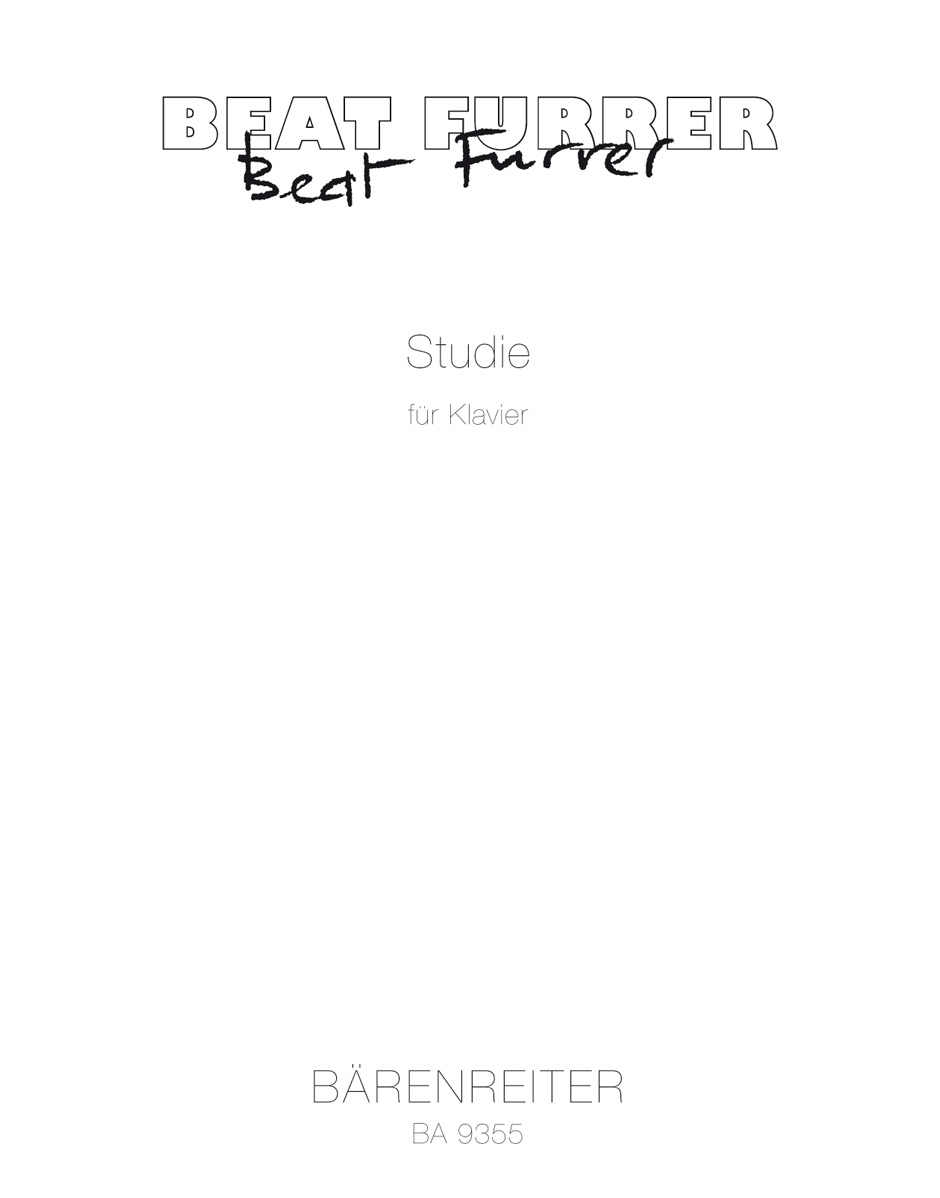 Study - Furrer, Beat