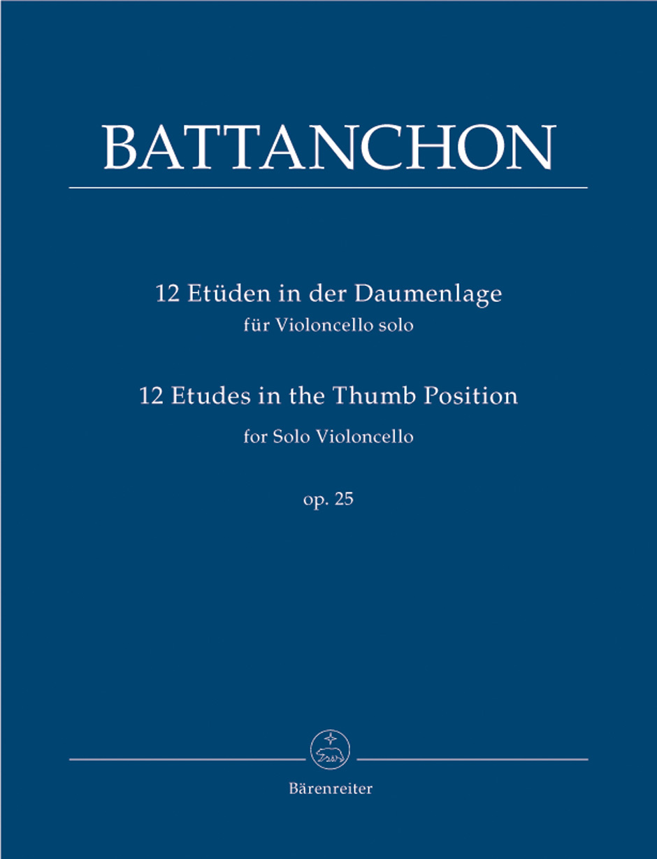 12 Etudes in the Thumb Position - Battanchon, Felix