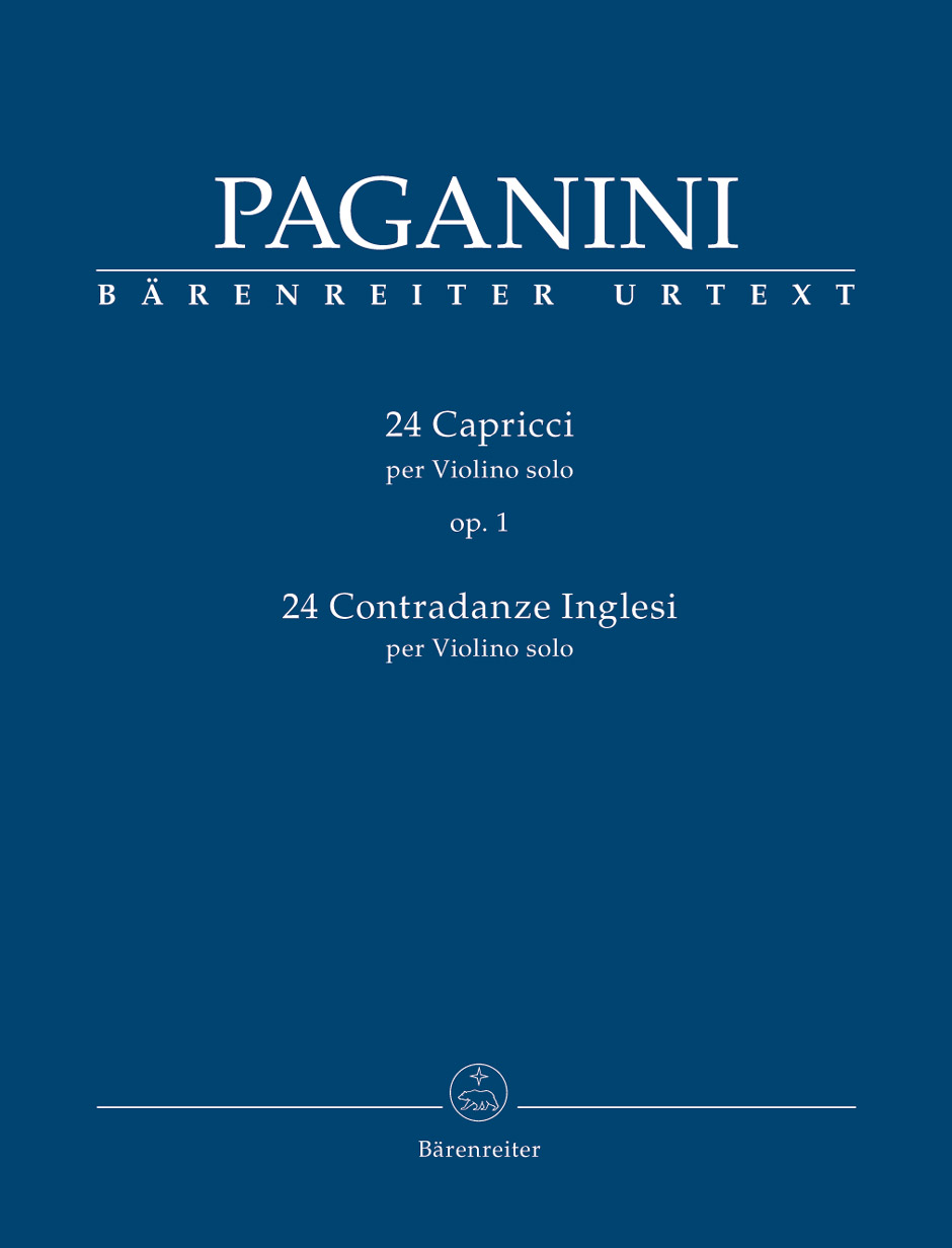 24 Capricci op. 1 / 24 Contradanze Inglesi - Paganini, Niccolò
