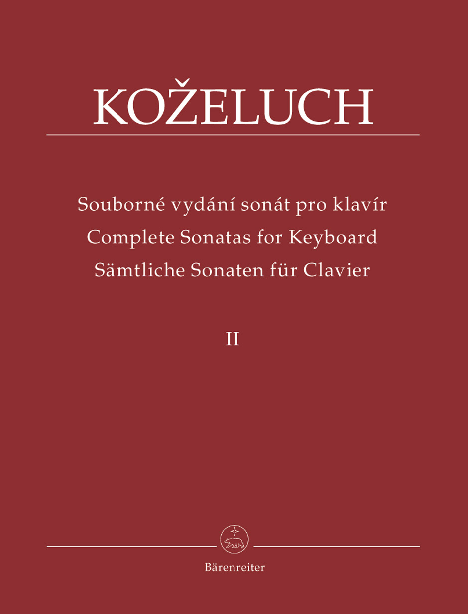 Complete Sonatas for Keyboard - Kozeluch, Leopold