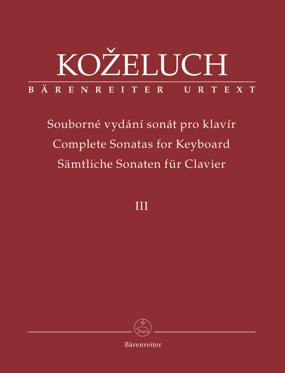 Complete Sonatas for Keyboard - Kozeluch, Leopold