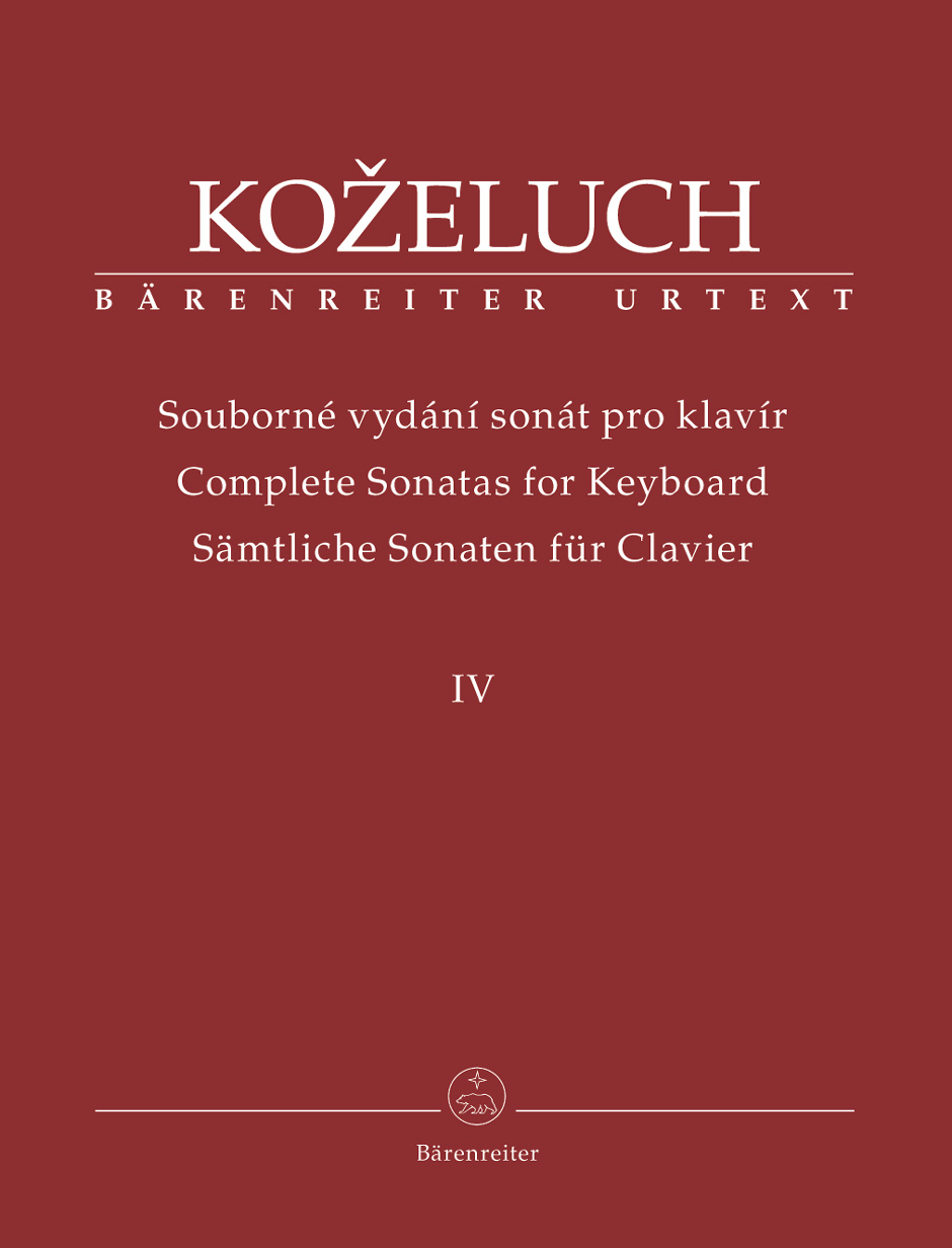 Complete Sonatas for Keyboard - Kozeluch, Leopold