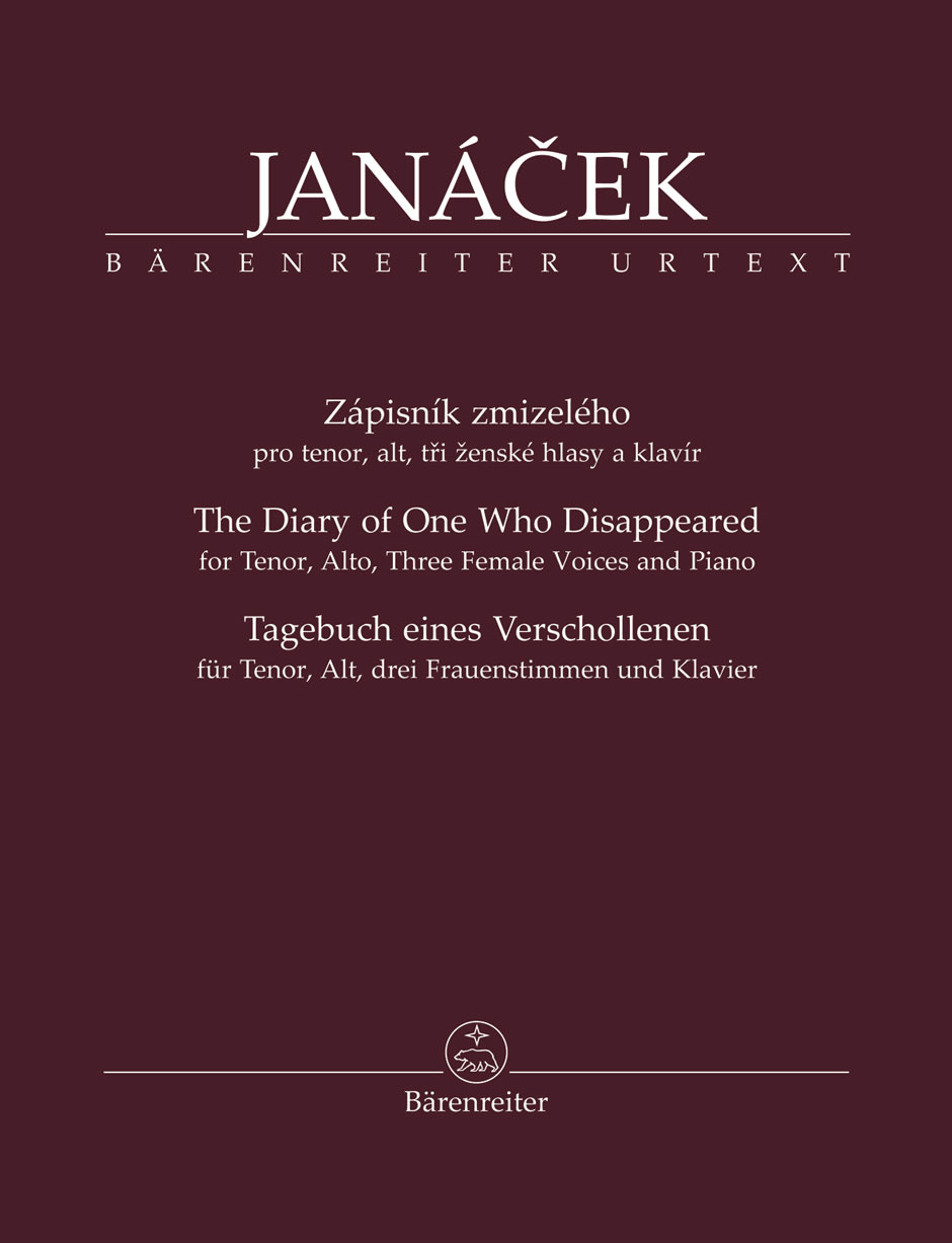 ZßpisnÝk zmizelého (The Diary of One Who Disappeared / Tagebuch eines Verschollenen) - Janácek, Leos