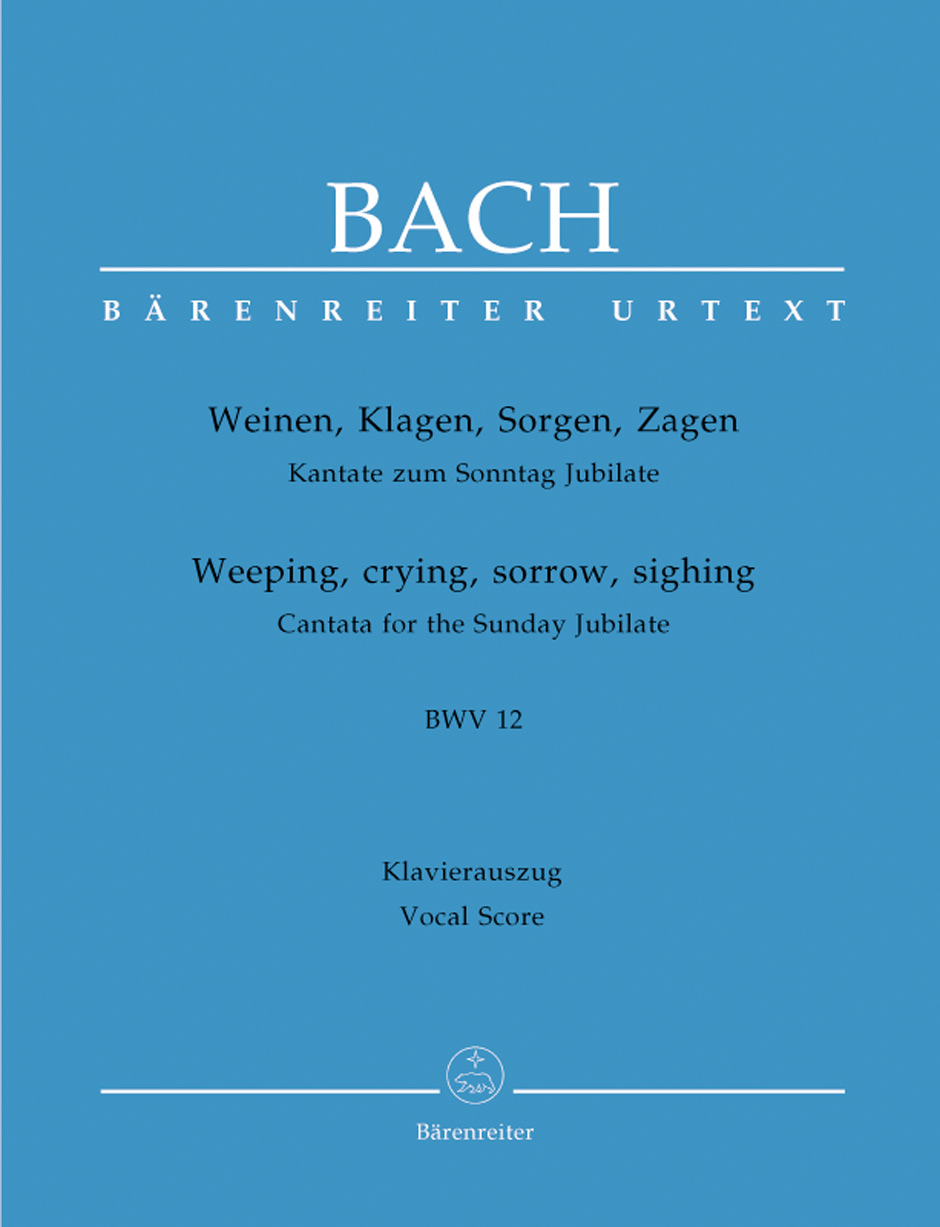 Weeping, crying, sorrow, sighing - Bach, Johann Sebastian