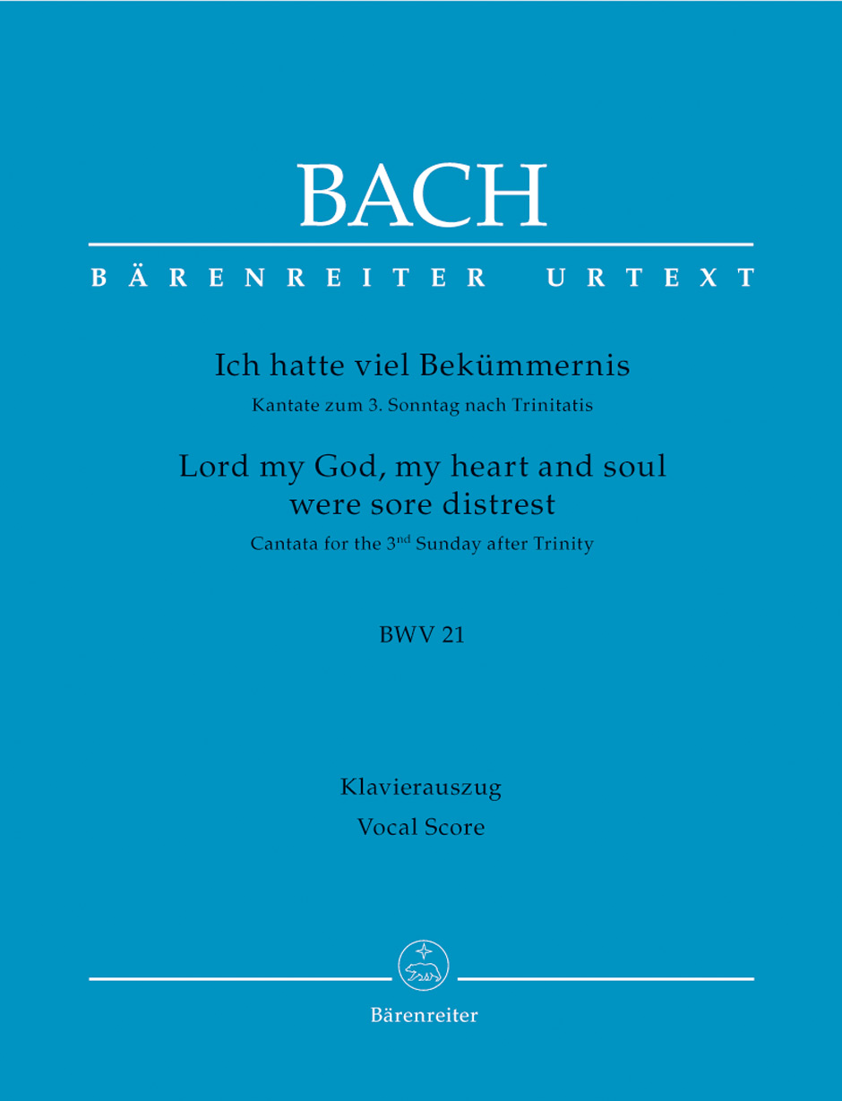 Lord my God, my heart and soul were sore distrest - Bach, Johann Sebastian
