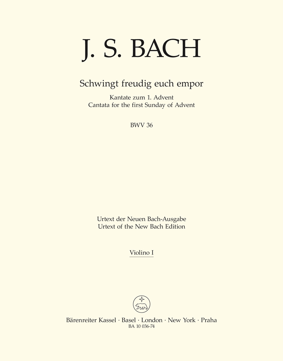 Schwingt freudig euch empor - Bach, Johann Sebastian