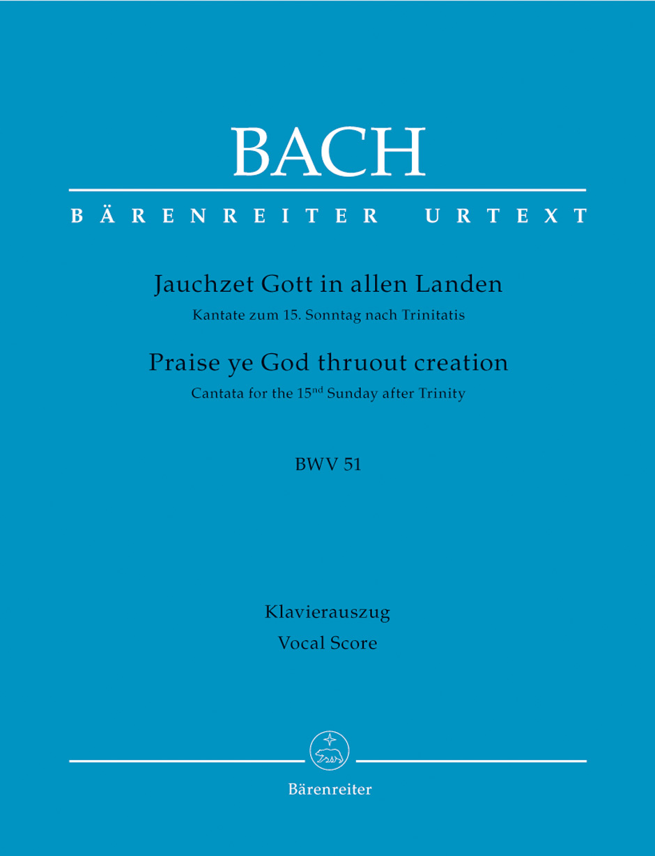 Praise ye God thruout creation - Bach, Johann Sebastian