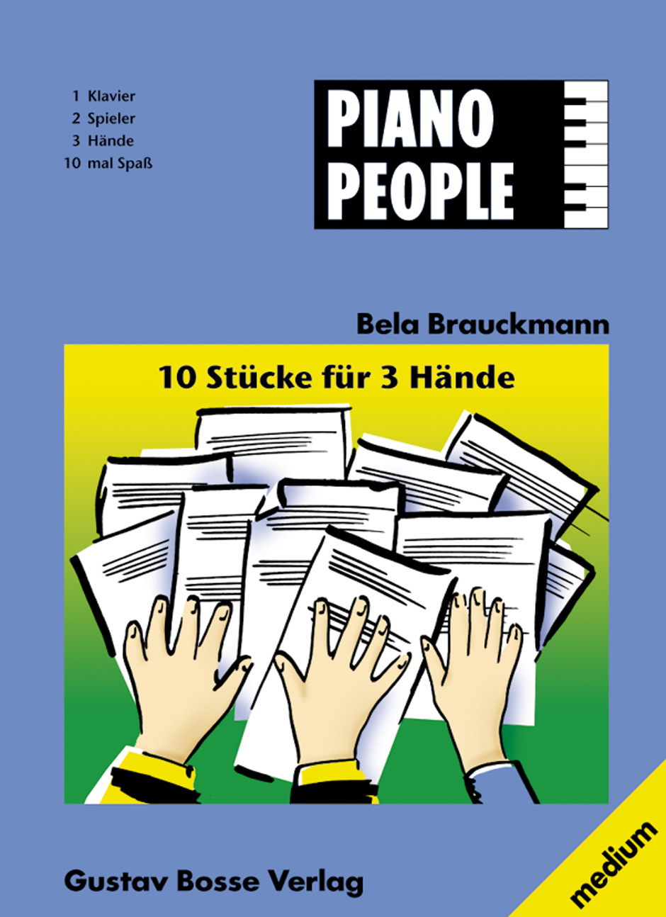 10 Stücke für 3 Hände - Brauckmann, Bela