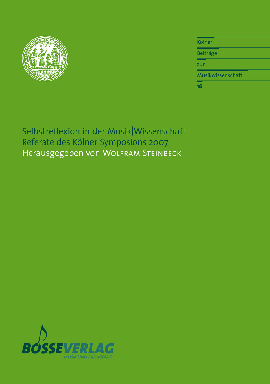 Selbstreflexion in der Musik/Wissenschaft -