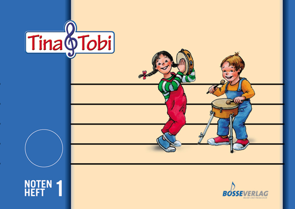 Musikalische Früherziehung "Tina und Tobi". Notenheft -