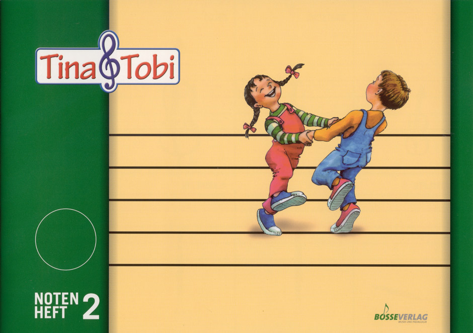 Musikalische Früherziehung "Tina und Tobi". Notenheft -
