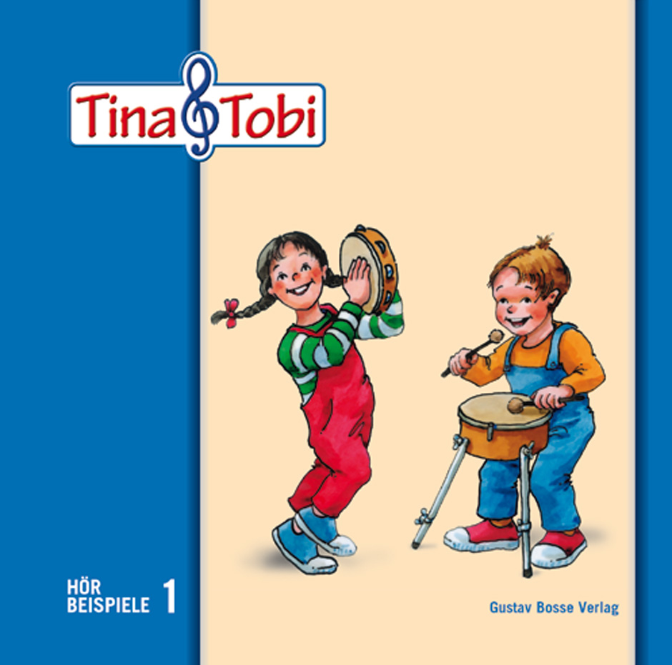 Musikalische Früherziehung "Tina und Tobi". Hörbeispiele auf CD, 1. Halbjahr -