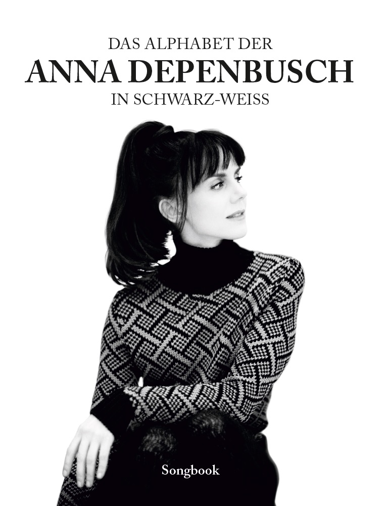 Das Alphabet der Anna Depenbuschin schwarz-weiß