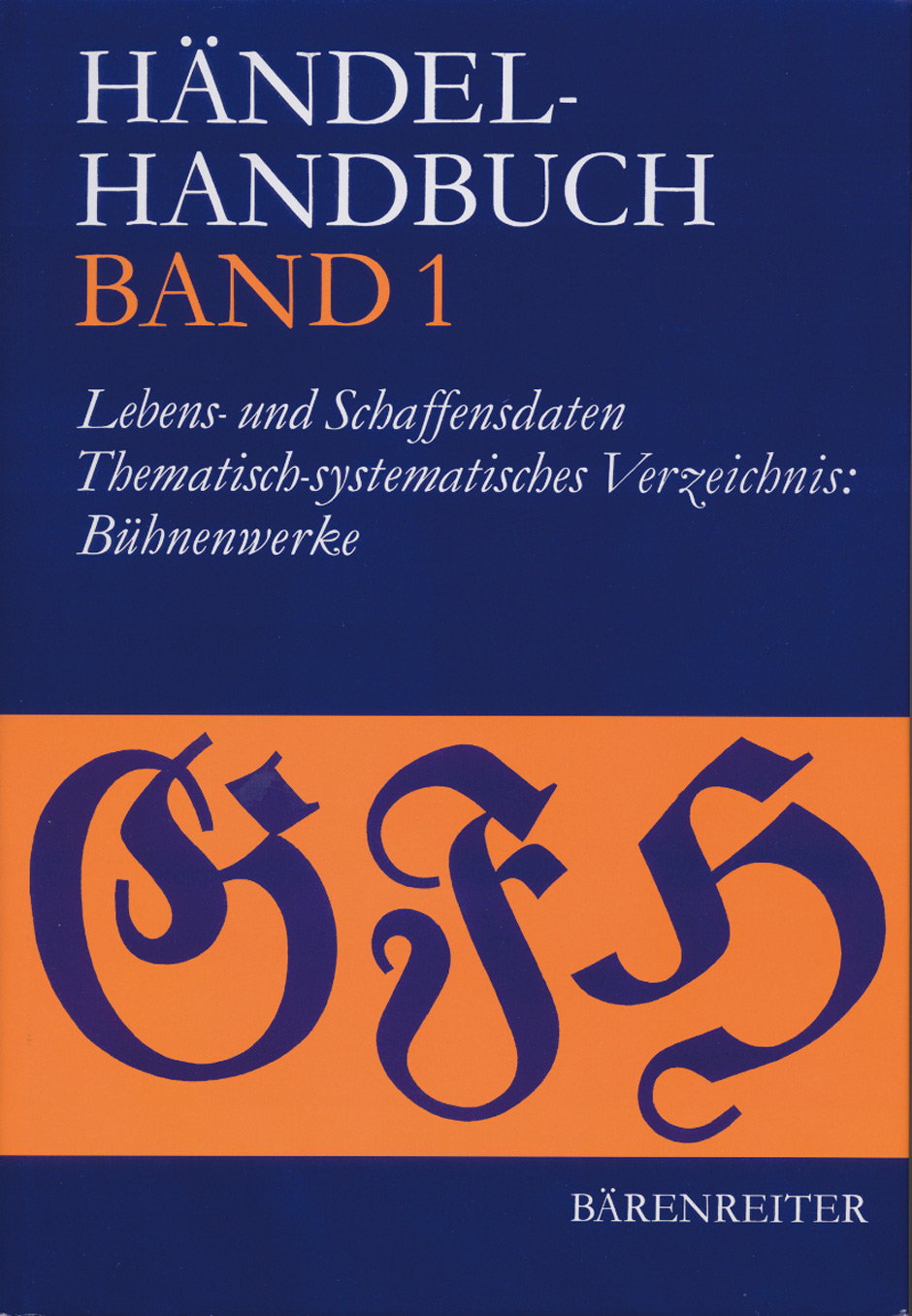 Händel-Handbuch Band 1 -