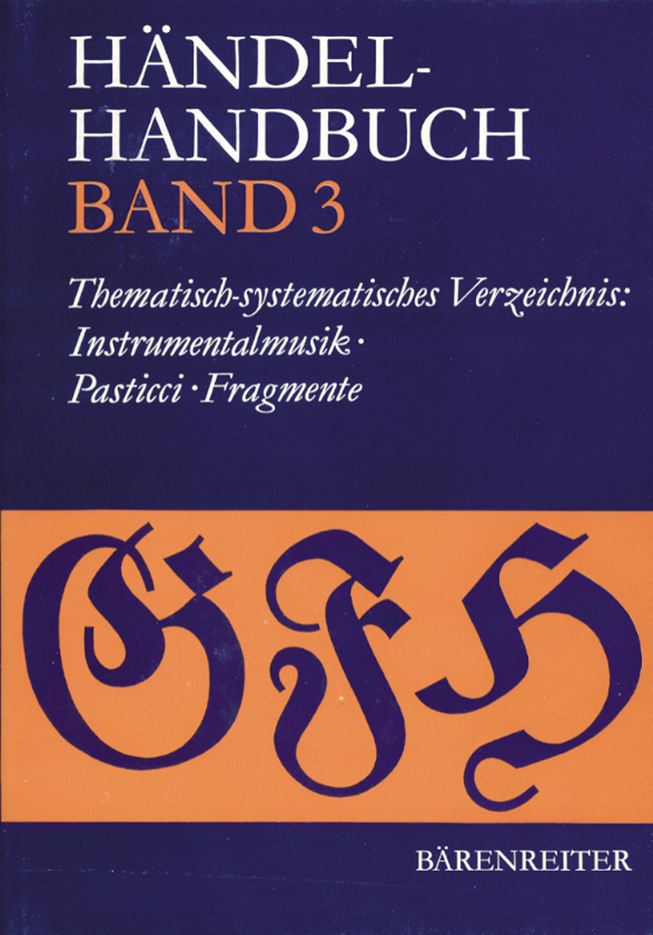 Händel-Handbuch Band 3 -
