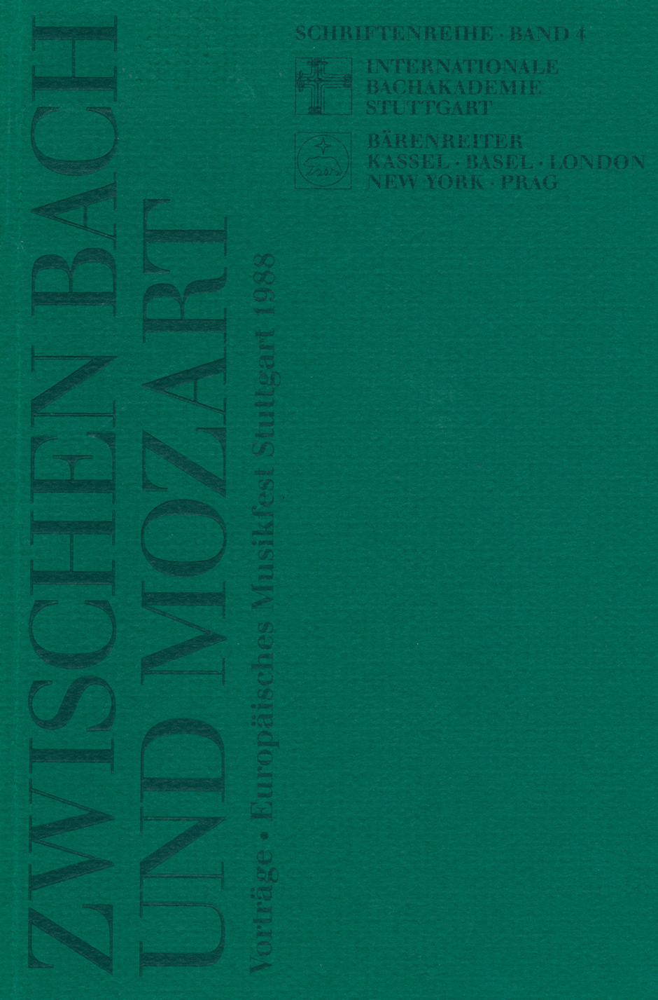 Zwischen Bach und Mozart -