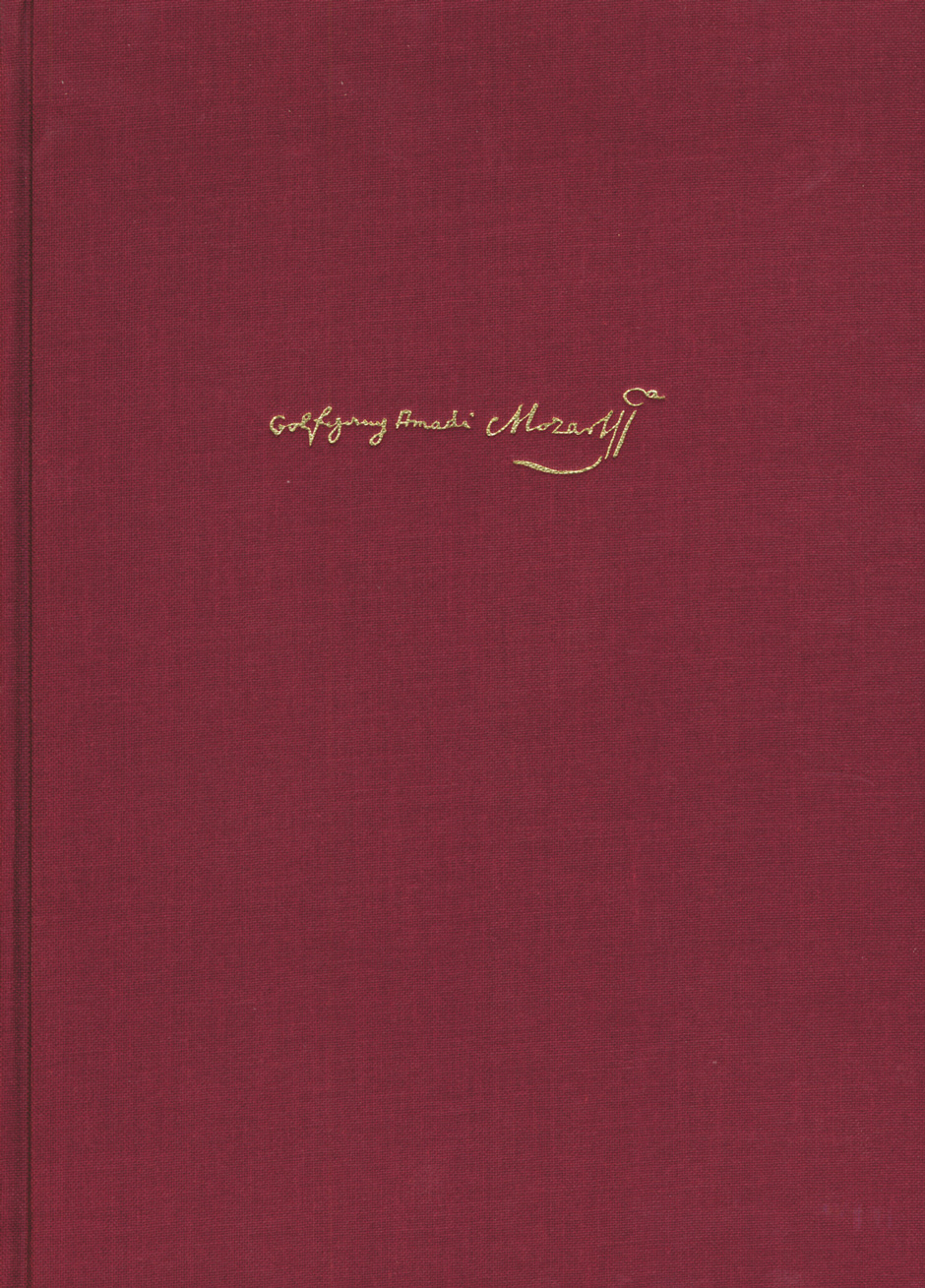 Mozart-Dokumente. Neue Folge -