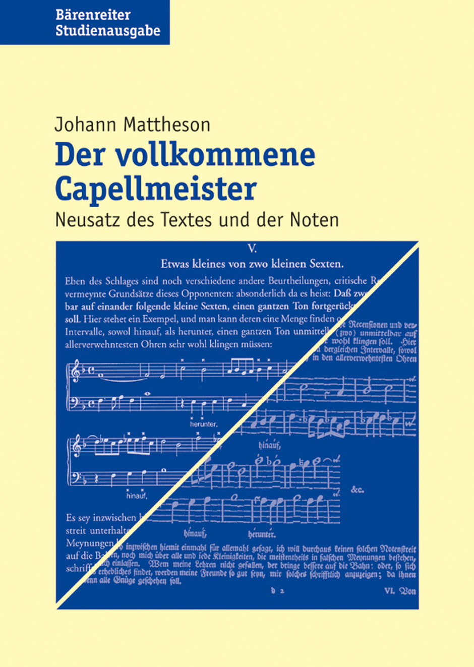 Der vollkommene Capellmeister (1739) - Mattheson, Johann