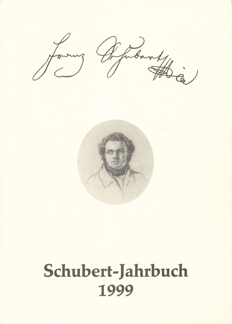 Schubert-Jahrbuch 1999 -