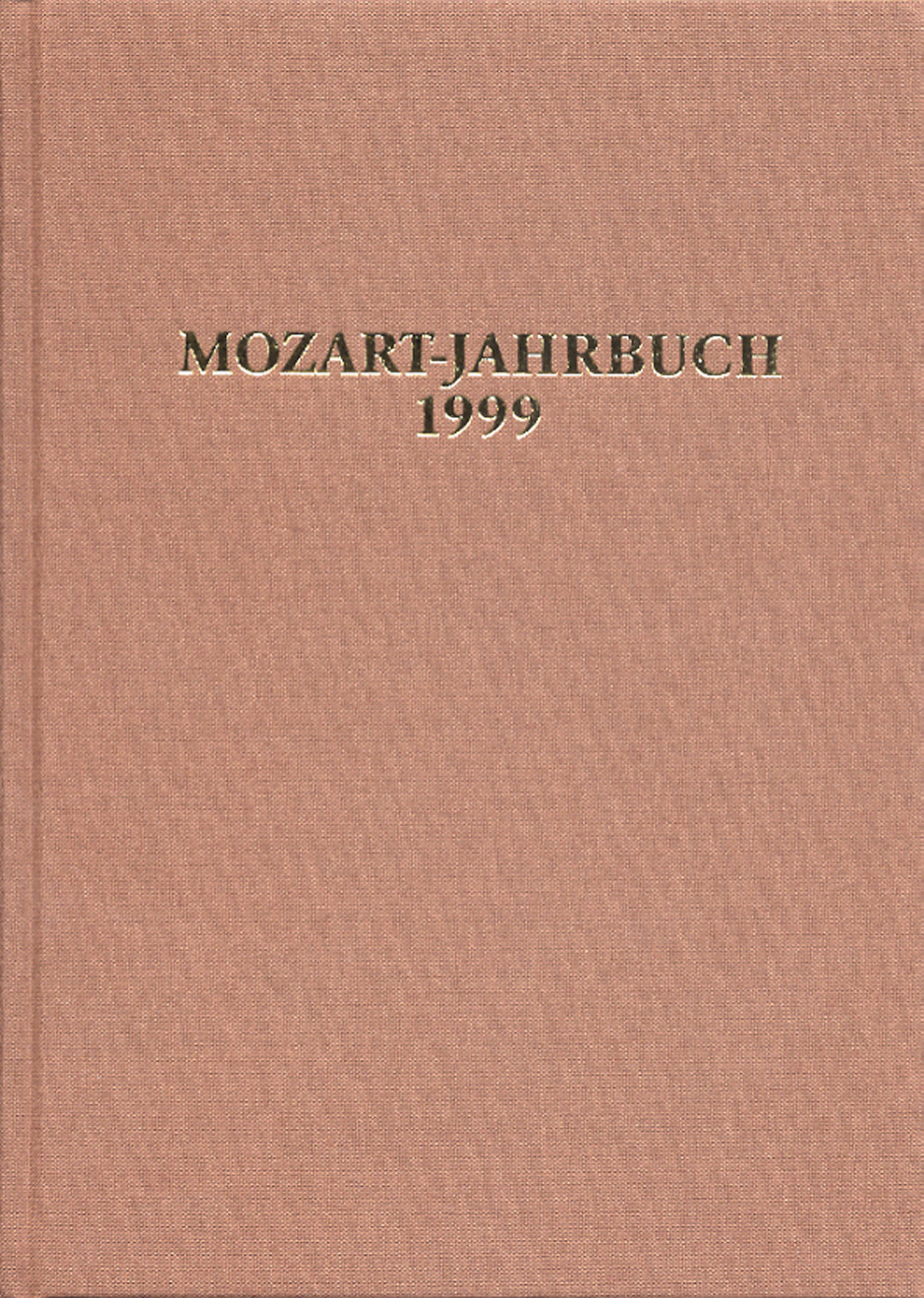 Mozart-Jahrbuch 1999 -