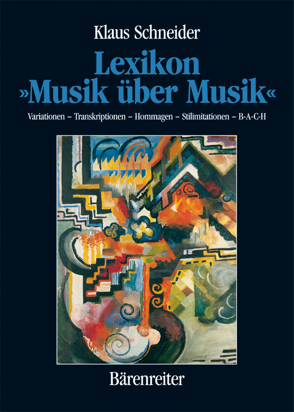 Lexikon "Musik über Musik" - Schneider, Klaus