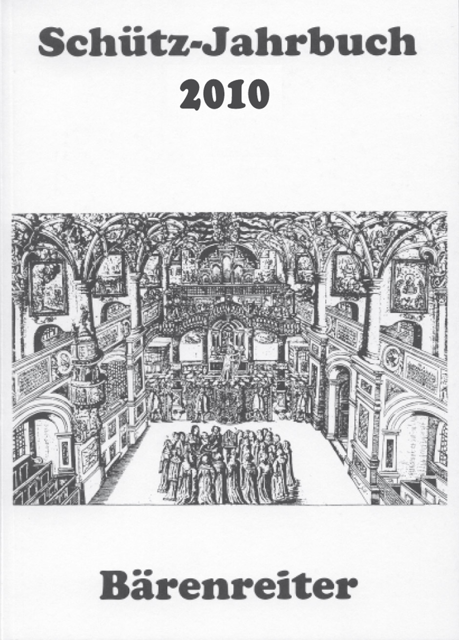 Schütz-Jahrbuch 2010, 32. Jahrgang -