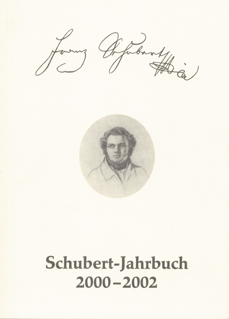 Schubert-Jahrbuch 2000-2002 -