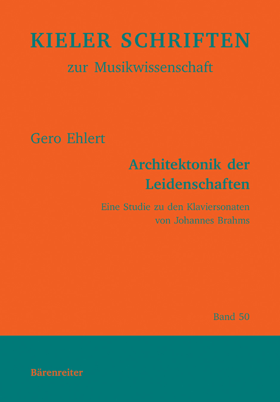 Architektonik der Leidenschaften - Ehlert, Gero