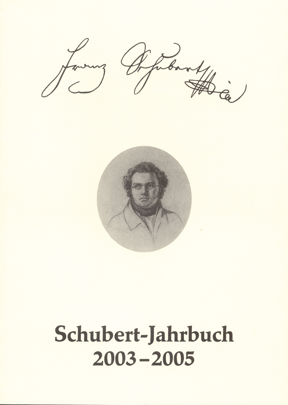 Schubert-Jahrbuch 2003-2005 -