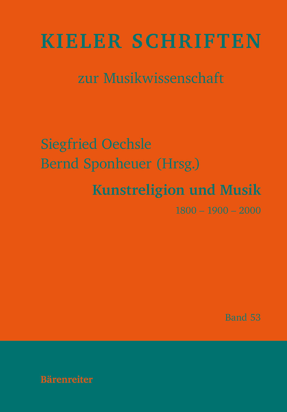 Kunstreligion und Musik 1800 - 1900 - 2000 -