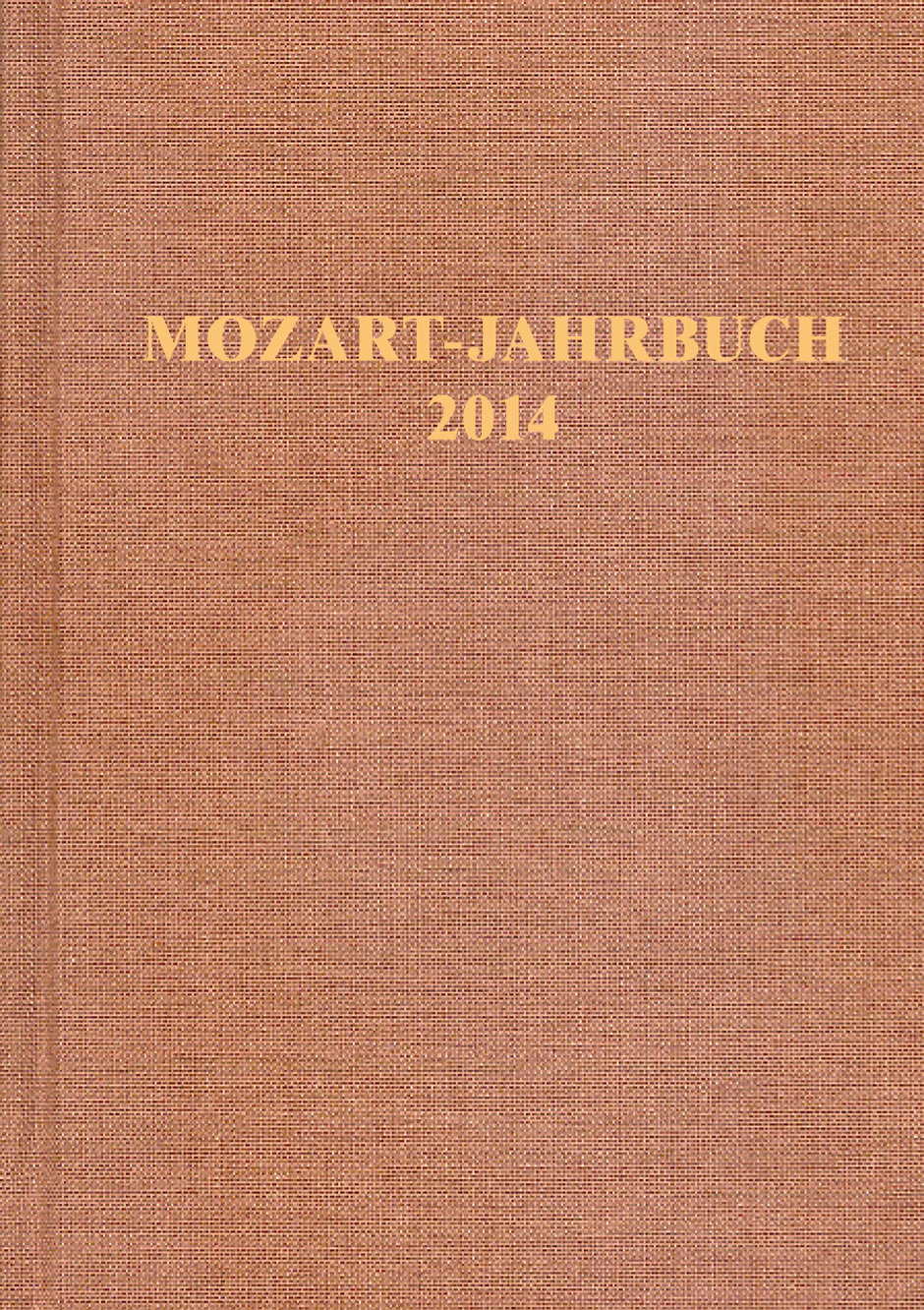Mozart-Jahrbuch 2014 -