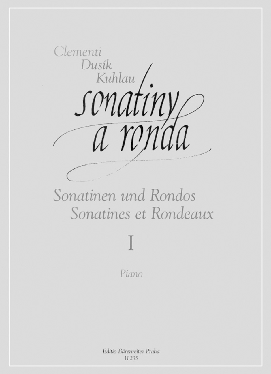 Sonatinas and Rondos by Clementi, DusÝk and Kuhlau -
