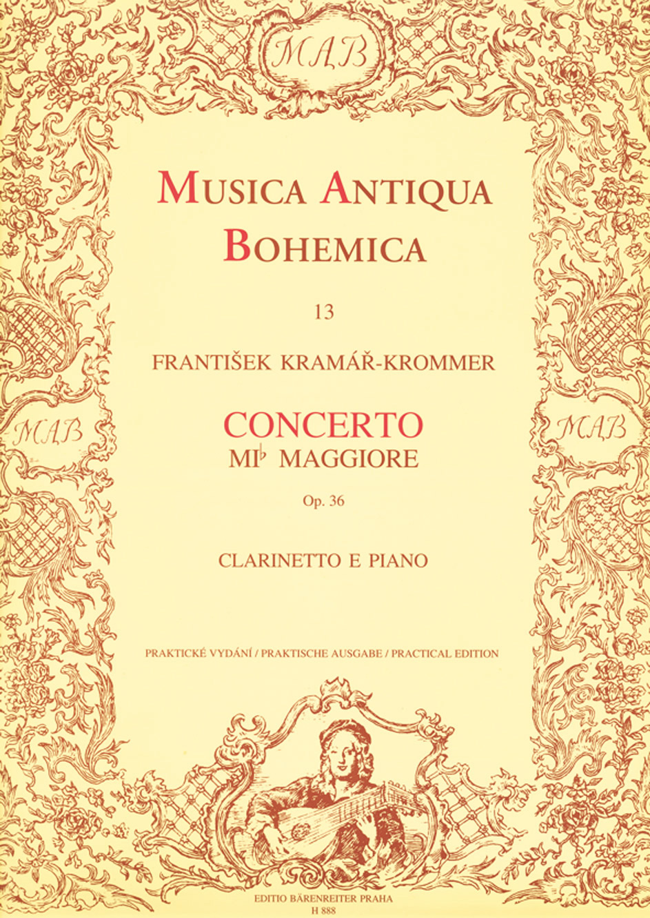 Concerto - Kramár-Krommer, Frantiek Vincenc