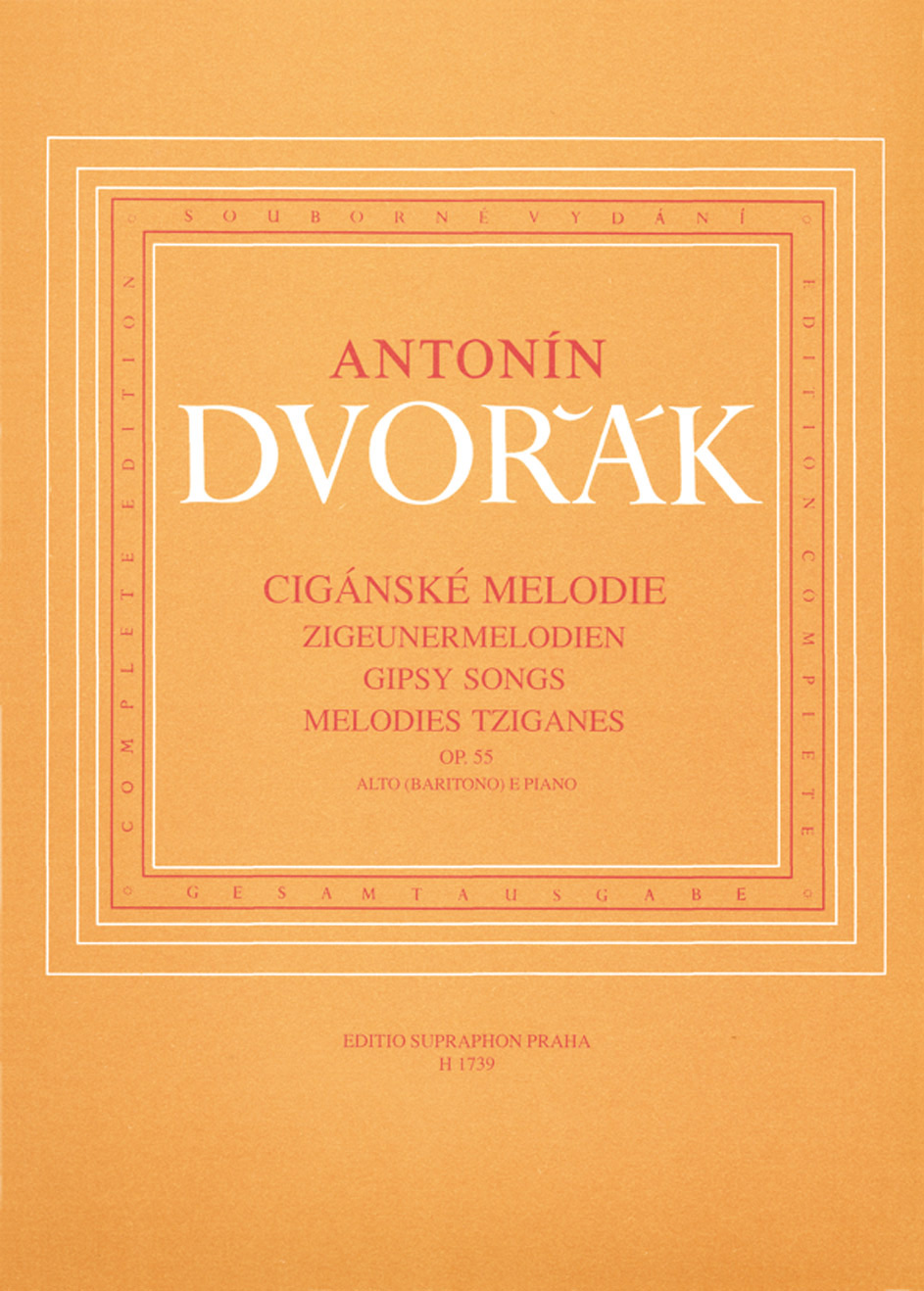 Gypsy Songs - Dvorák, Antonín