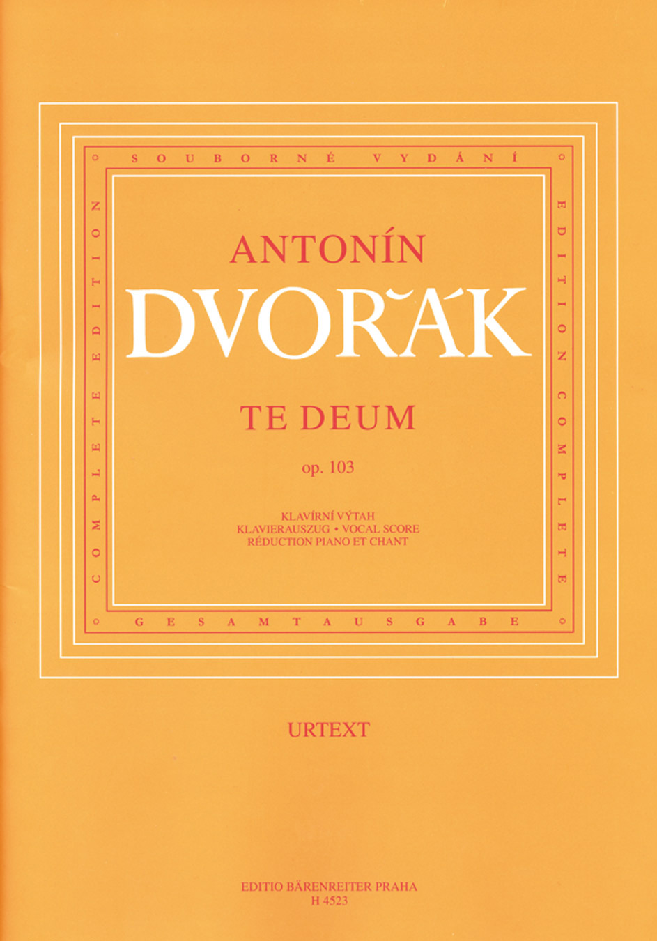 Te Deum - Dvorák, Antonín
