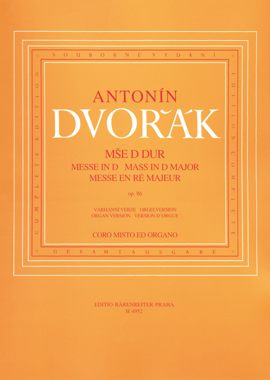 Messe - Dvorák, Antonín