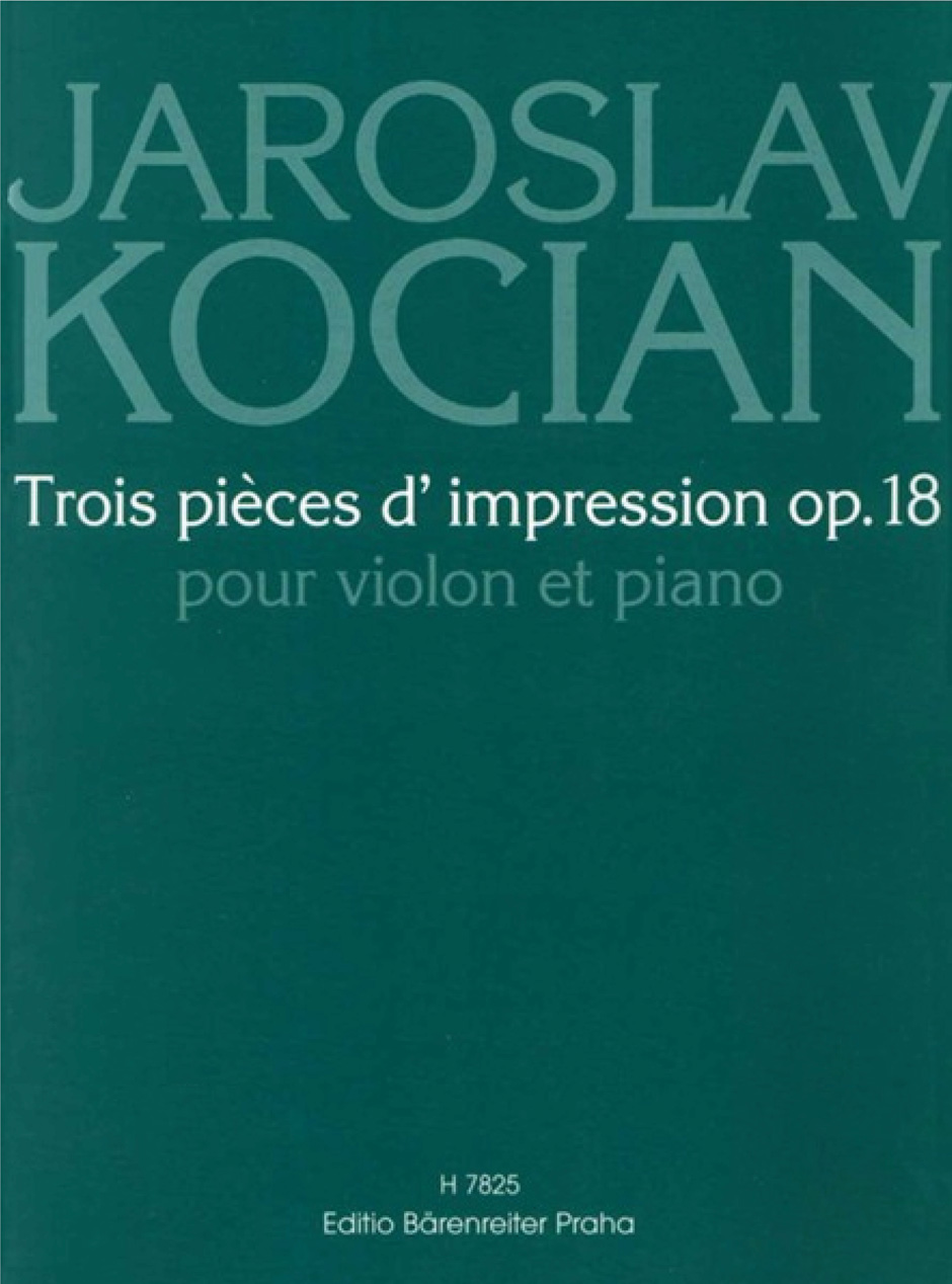 Drei Stücke - Kocián, Jaroslav