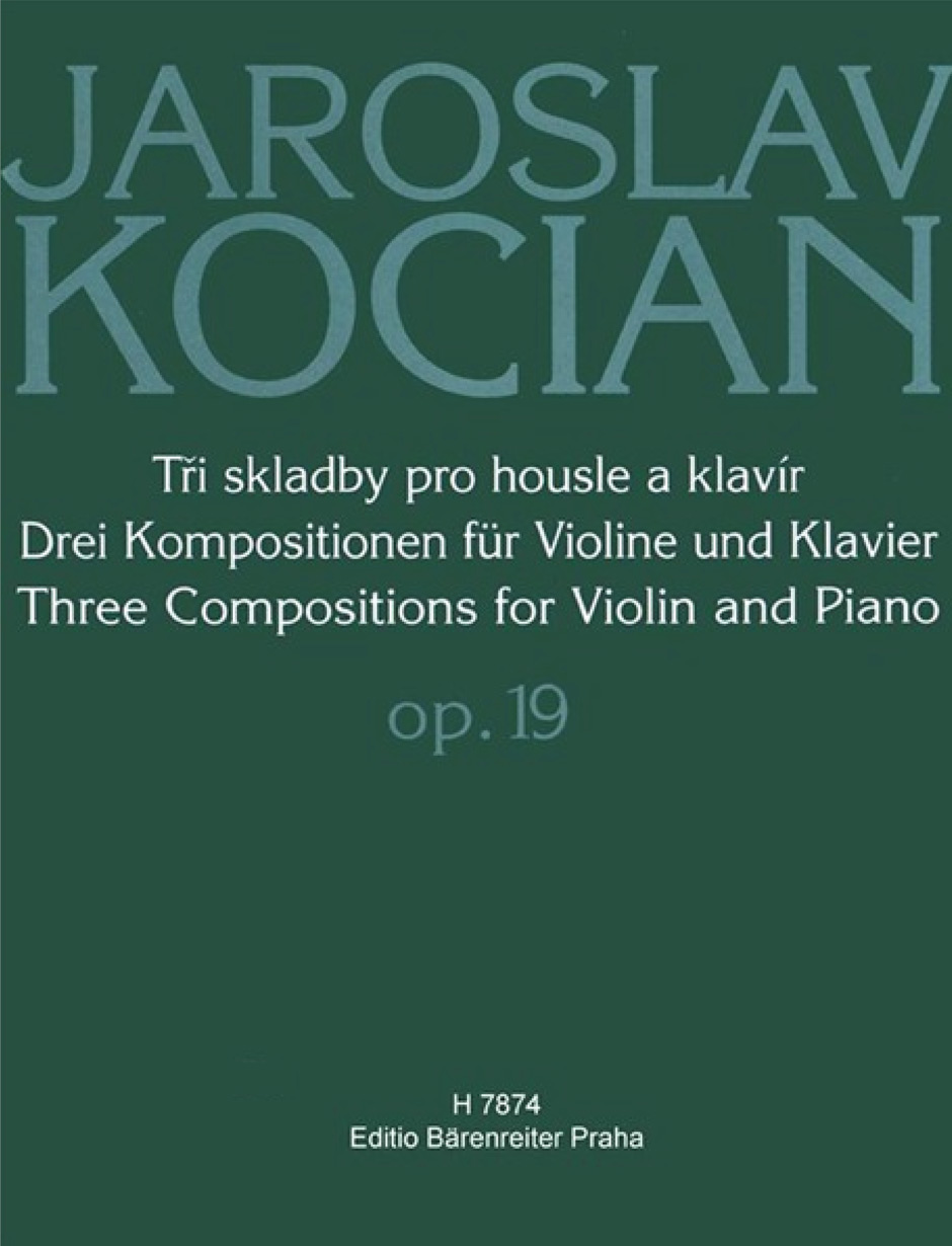 Drei Kompositionen - Kocián, Jaroslav