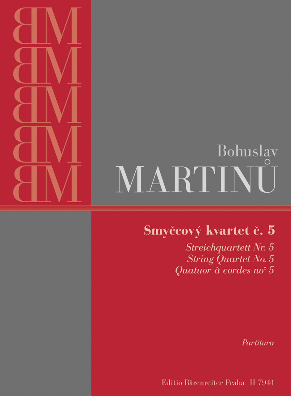 String Quartet - Martinu, Bohuslav