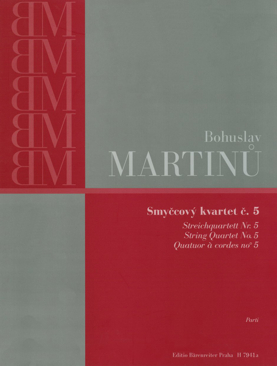 String Quartet - Martinu, Bohuslav