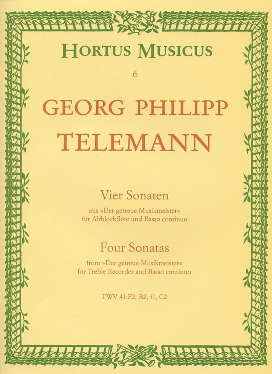 Vier Sonatas - Telemann, Georg Philipp