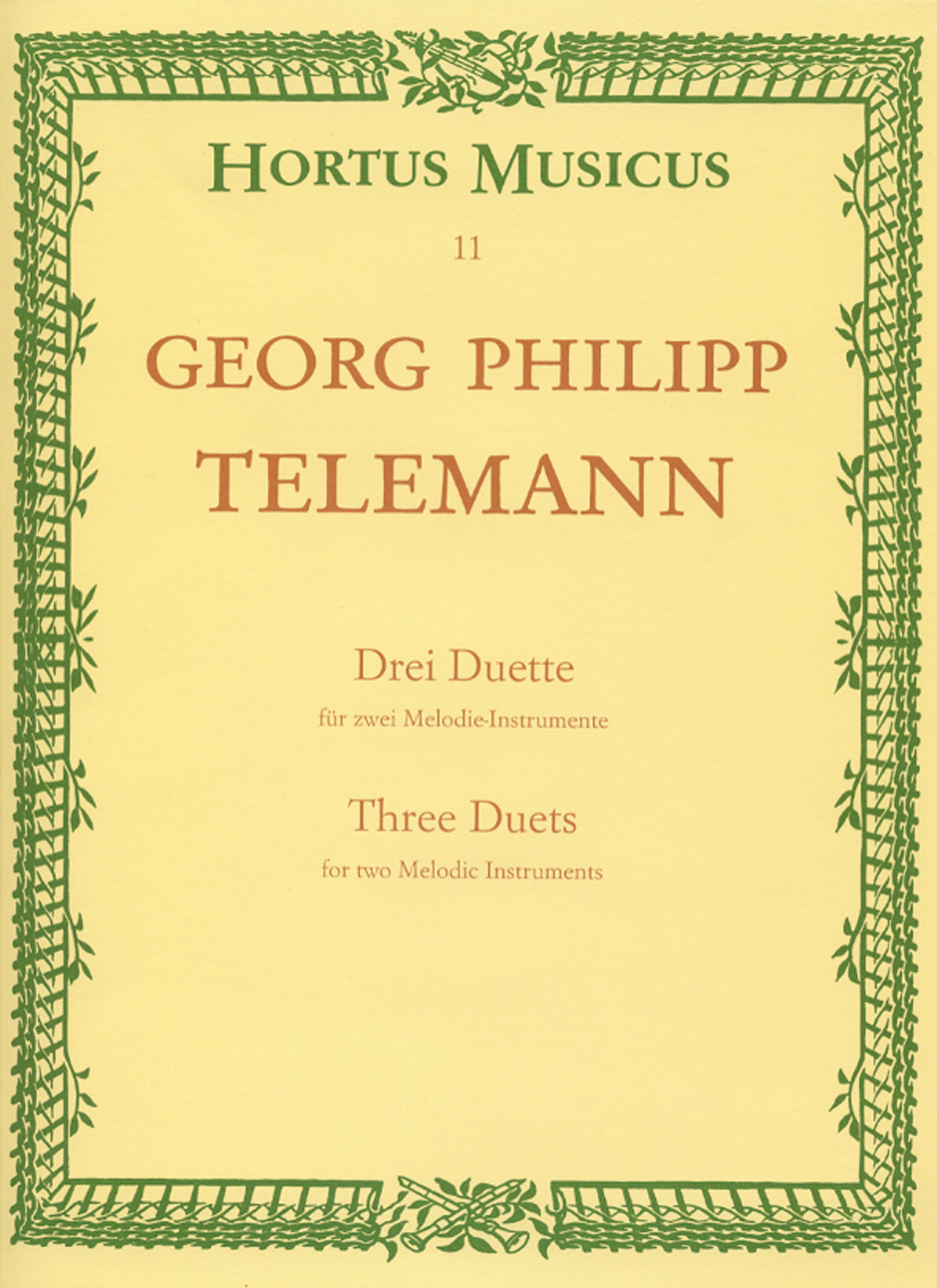 Three Duets - Telemann, Georg Philipp