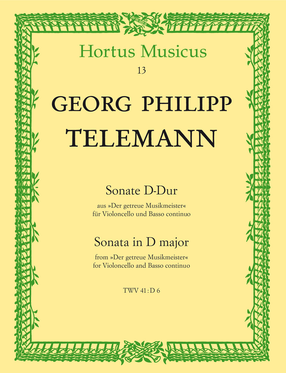 Sonata - Telemann, Georg Philipp
