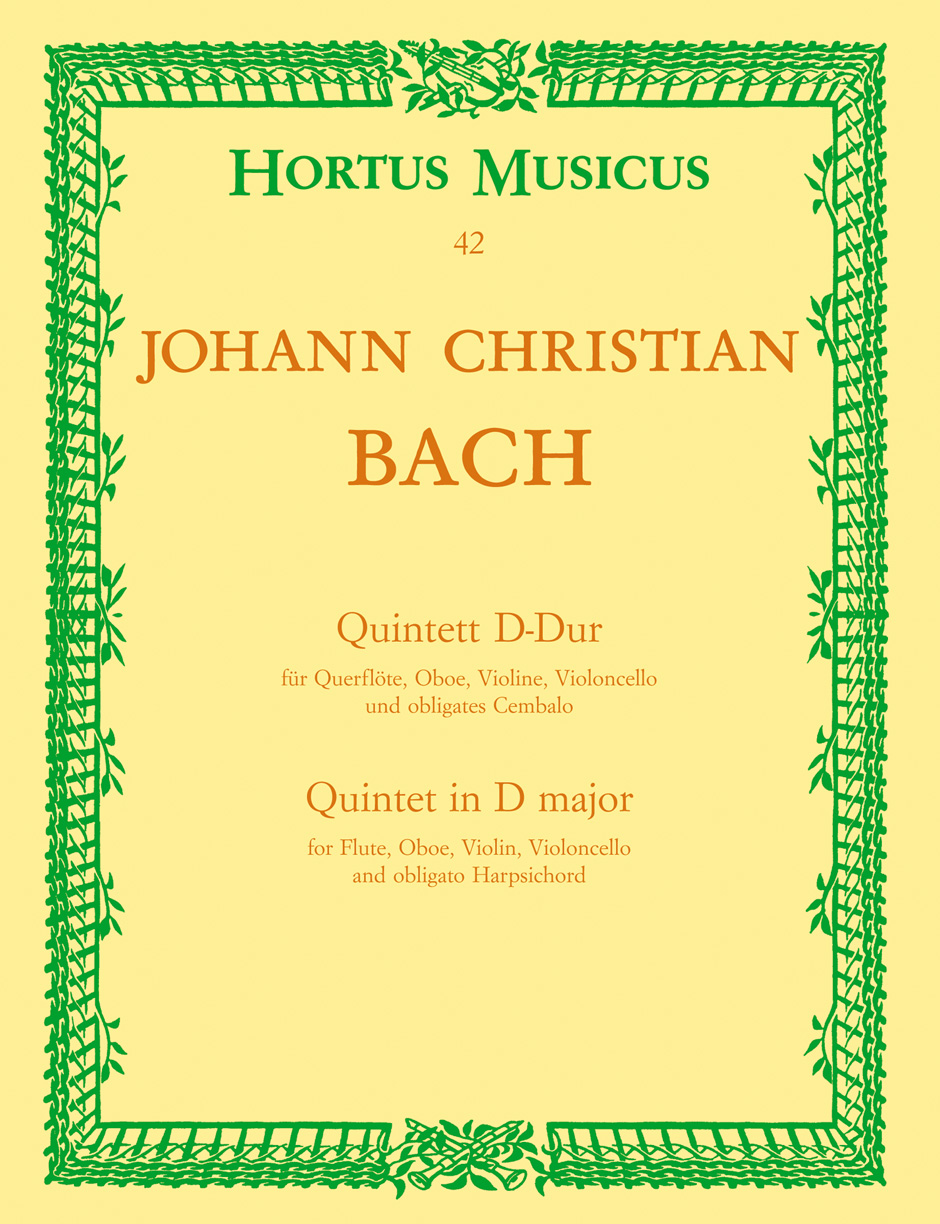 Quintett - Bach, Johann Christian