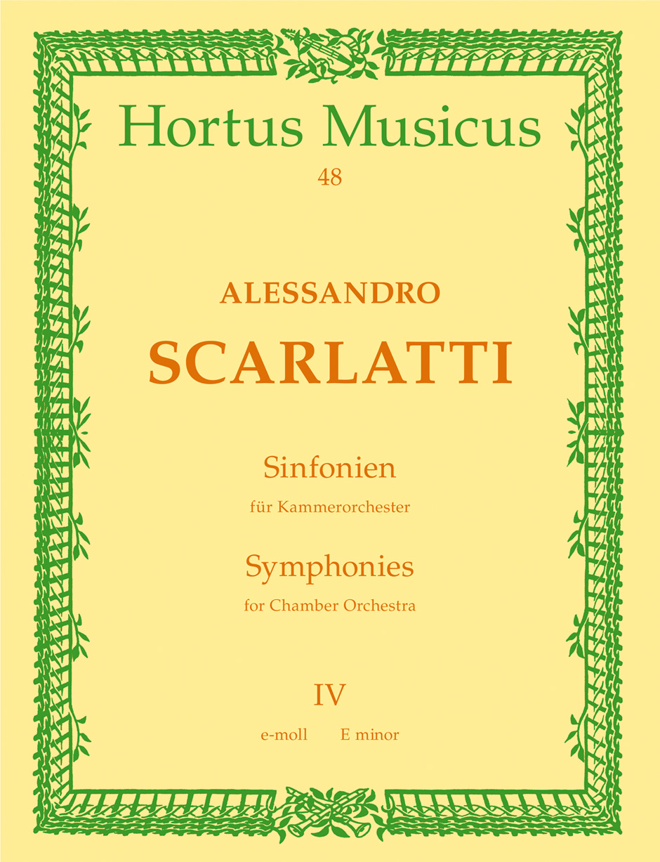 Sinfonia - Scarlatti, Alessandro