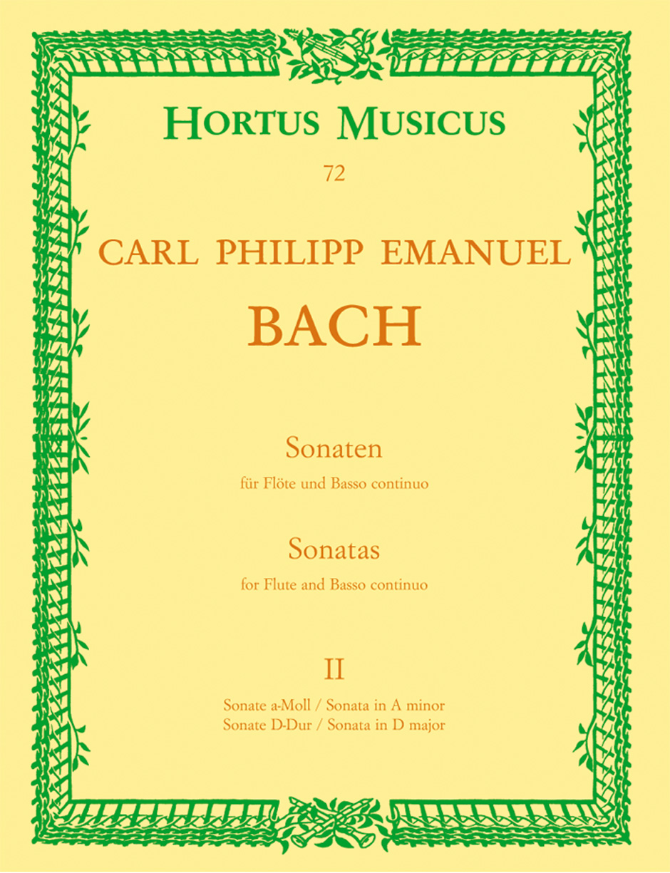 Sonatas - Bach, Carl Philipp Emanuel