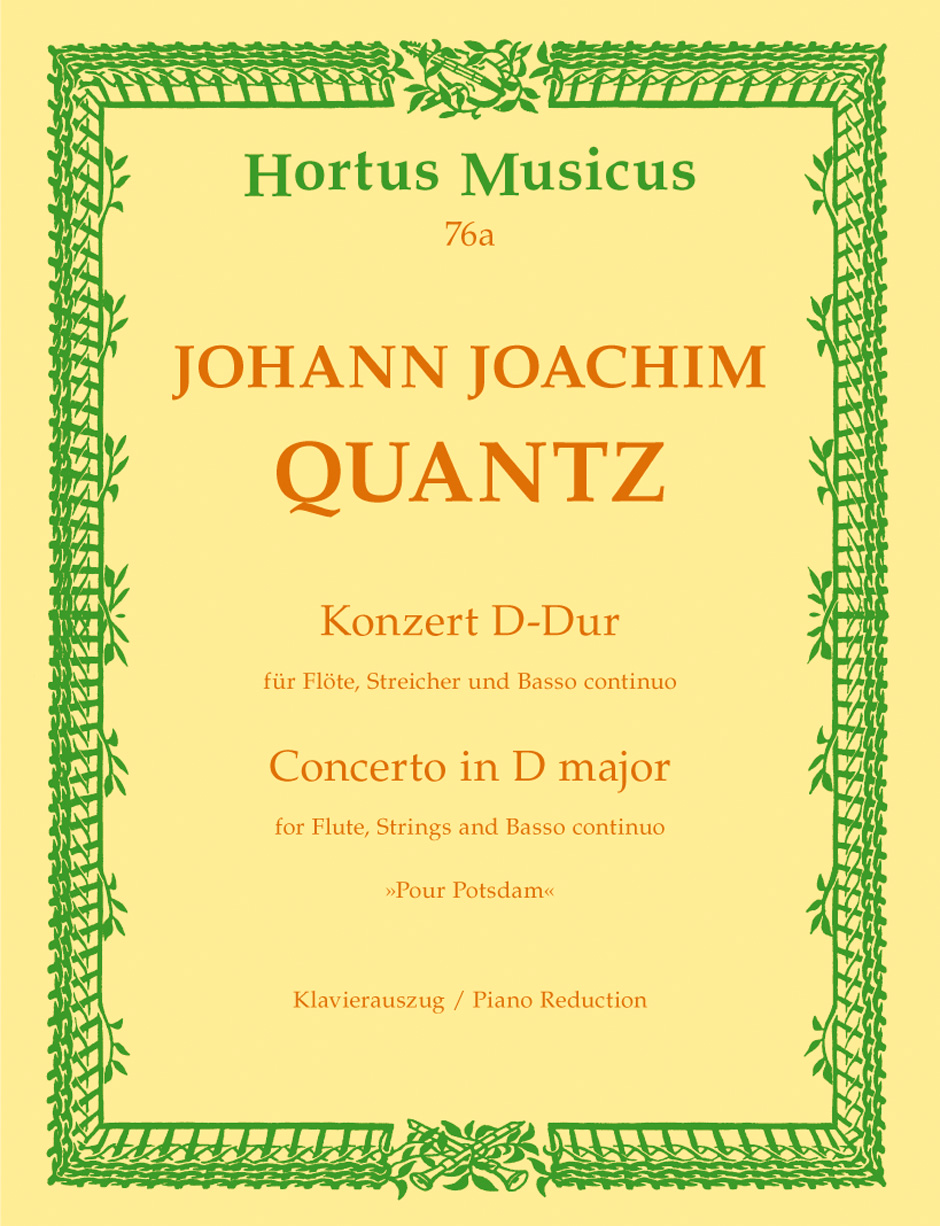 Concerto "Pour Potsdam" - Quantz, Johann Joachim