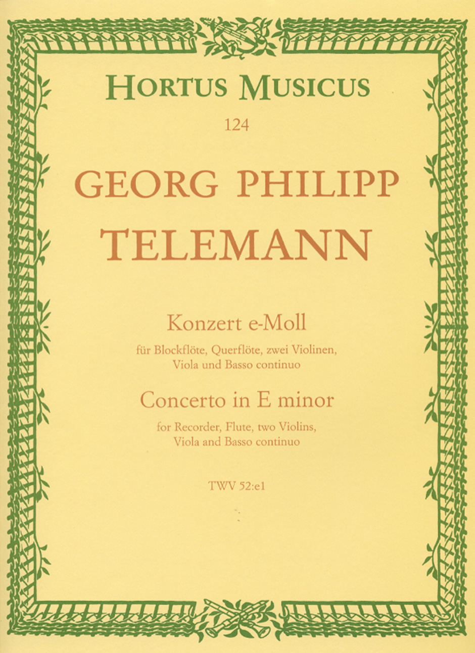 Concerto - Telemann, Georg Philipp